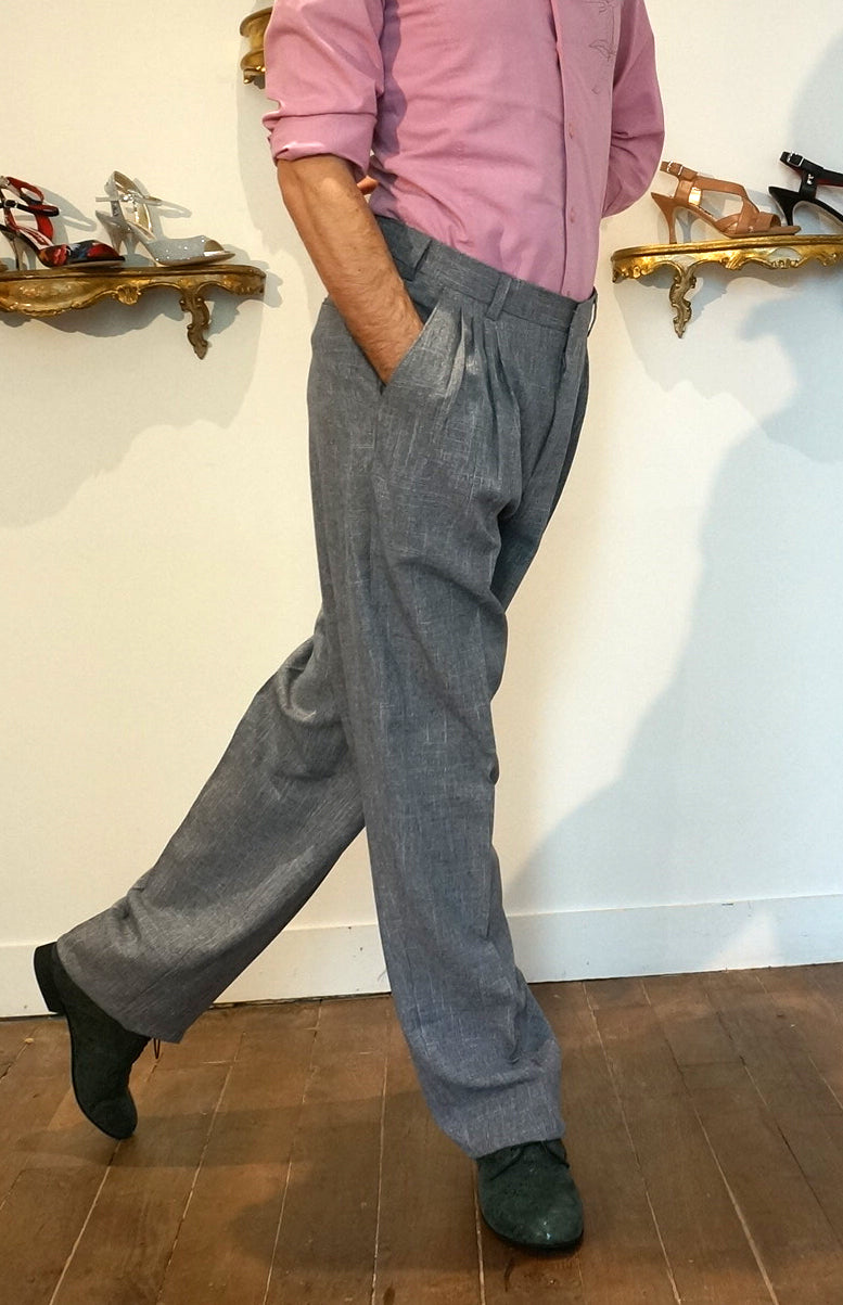 4 Corazones Pantalon gris clair chiné. PAS DE COMMANDE POUR CE PRODUIT