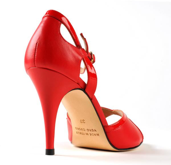 Art. 8 Nappa Rossa/ Vernice talon 8