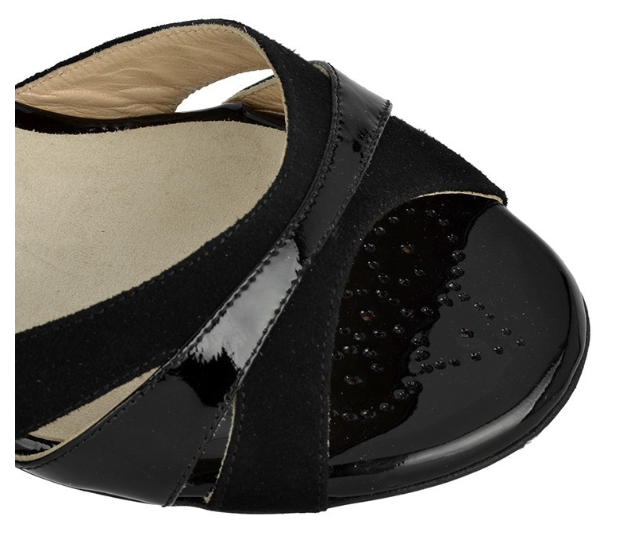 A3 Camoscio nero vernice nera talon 7