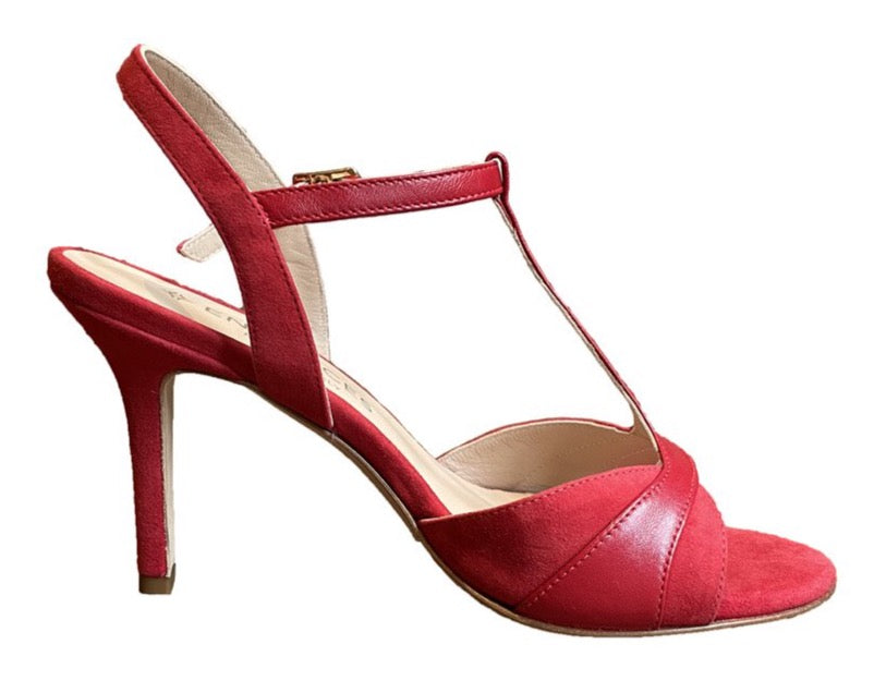 Locura Rouge Camoscio Diva Soft Rosso Talon 7