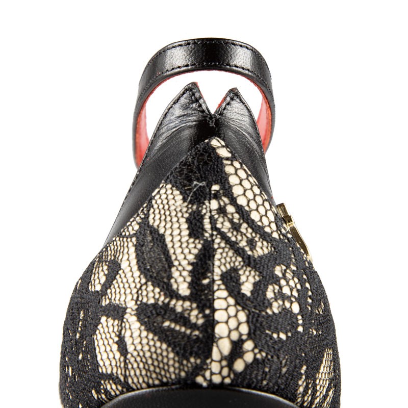 A22 Nappa Nera Pizzo talon 8
