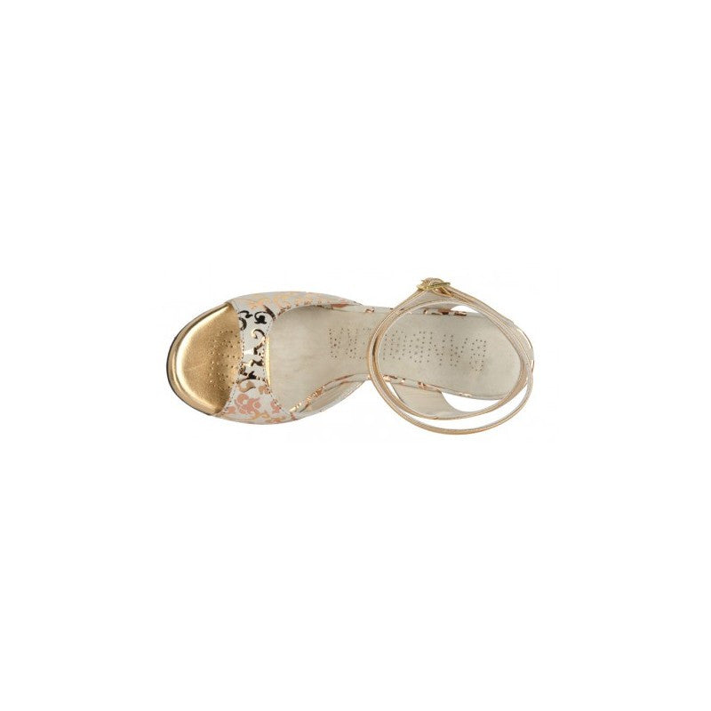 A1CL Camoscio beige / Laminato rame talon 9