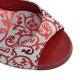 A1CL Camoscio rosso / Laminato rosso talon 9