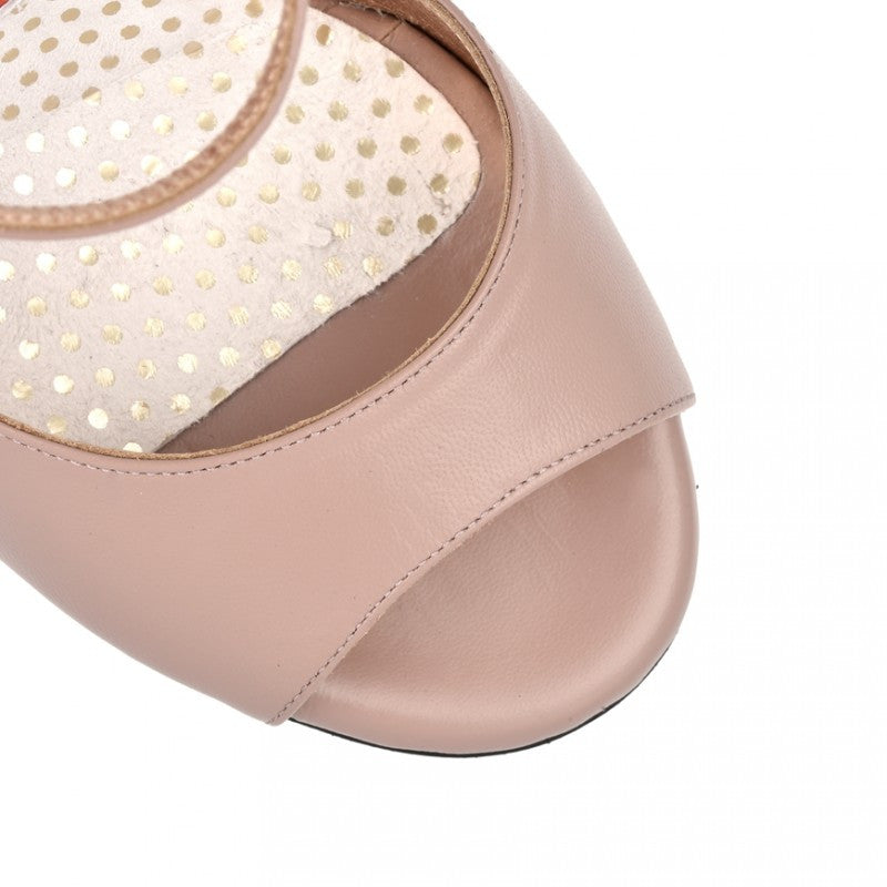 A9B Nappa rosa antico talon 7