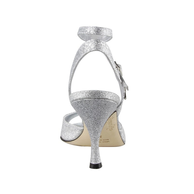 A31 Glitterino argento Talon 7cm