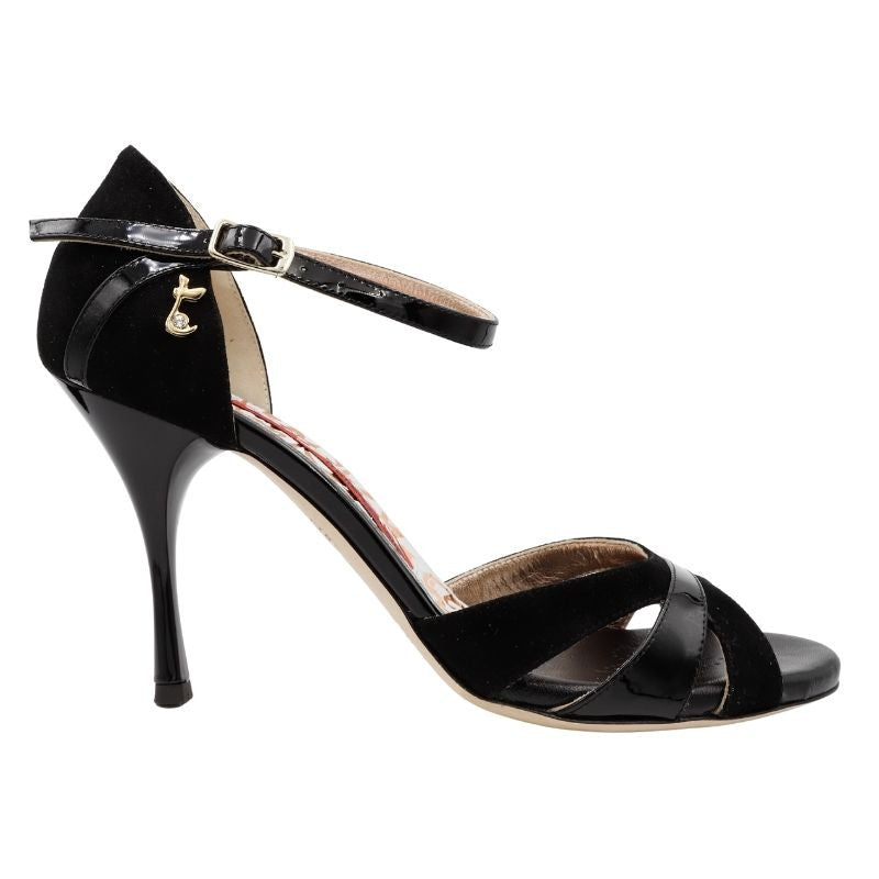 A3 Camoscio nero vernice nera talon 9