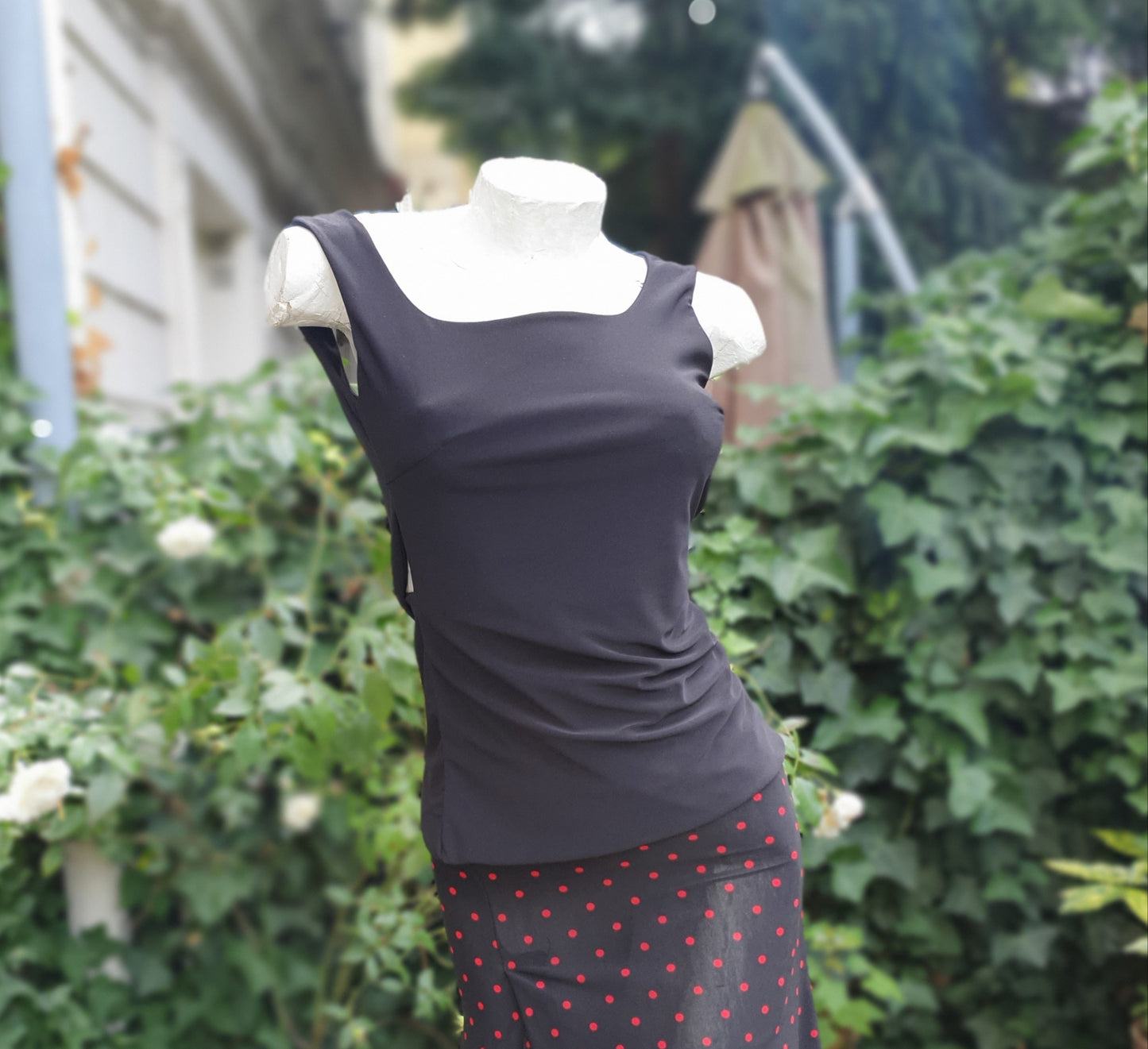 NOUVEAU Collection Tango Imagen Top Noir Tess. UNIQUEMENT EN STOCK, PAS DE COMMANDE POSSIBLE EN ARGENTINE