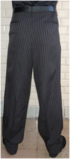 4 Corazones  Pantalon PH 201 gris anthracite double rayure blanche fin à pinces PAS DE COMMANDE POUR CE PRODUIT