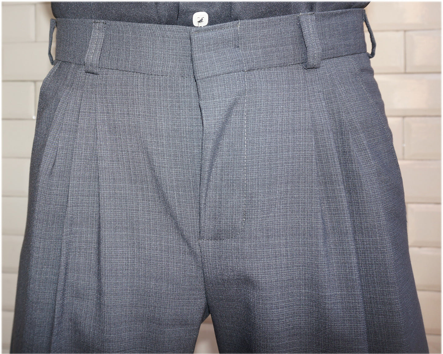 4 corazones Pantalon PH 201  gris moyen à pinces. UNIQUEMENT EN STOCK, PAS DE COMMANDE POSSIBLE EN ARGENTINE