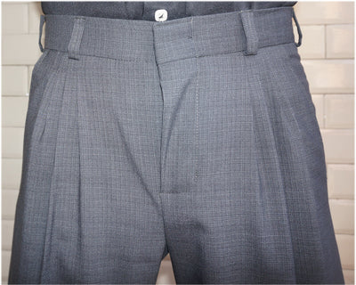 4 corazones Pantalon PH 201  gris moyen à pinces. UNIQUEMENT EN STOCK, PAS DE COMMANDE POSSIBLE EN ARGENTINE
