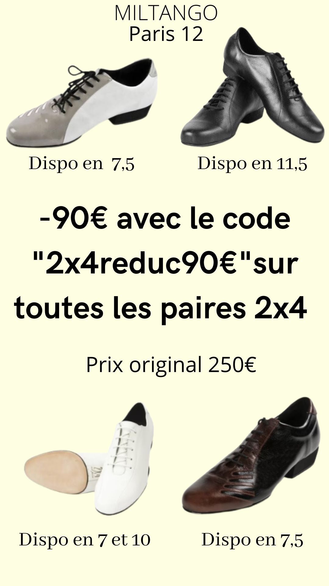 Chaussures tango hotsell