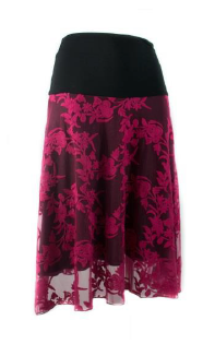 Collection Gantlé jupe Oui Pizzo Fucsia