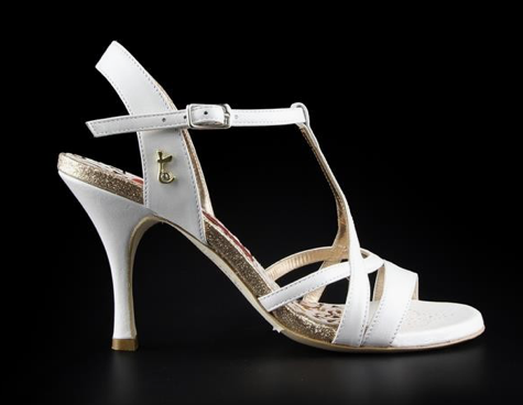 A 11 Perlato bianco glitter Talon 8cm