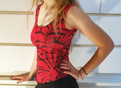 Collection Gantlé Top Medusa Fantasia Fucsia