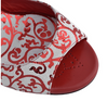 A1CL Camoscio beige / Laminato rosso Talon 7