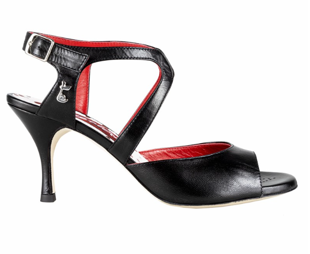 Chaussures tango femme Tangolera A25 Nero Lucido Miltango