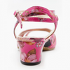 Pratica D32 Fucsia Fiori Talon 4 cm