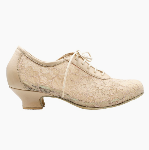Pratica Donna Pizzo Nudo Talon 4 cm