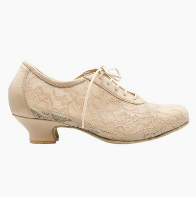 Pratica Donna Pizzo Nudo Talon 4 cm