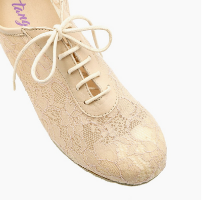 Pratica Donna Pizzo Nudo Talon 4 cm