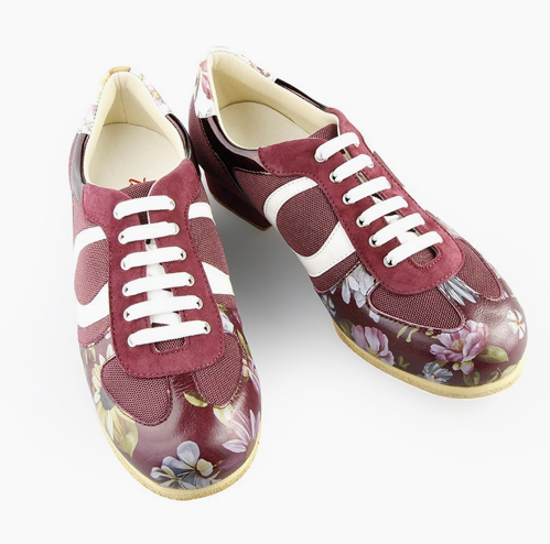 Pratica Sneakers femme sport fleurs