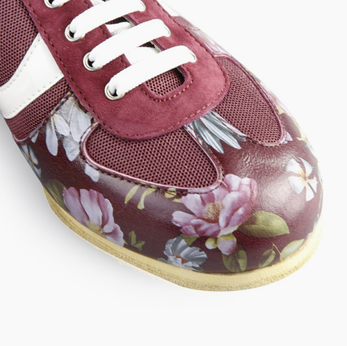 Pratica Sneakers femme sport fleurs