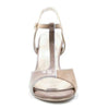 Entonces Naima Soft Taupe Camoscio Borra Talon 8