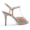 Entonces Naima Soft Taupe Camoscio Borra Talon 8