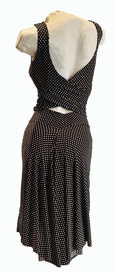 Collection Tango Imagen Top Noir Tess à pois blancs (petits pois) UNIQUEMENT EN STOCK, PAS DE COMMANDE POSSIBLE EN ARGENTINE