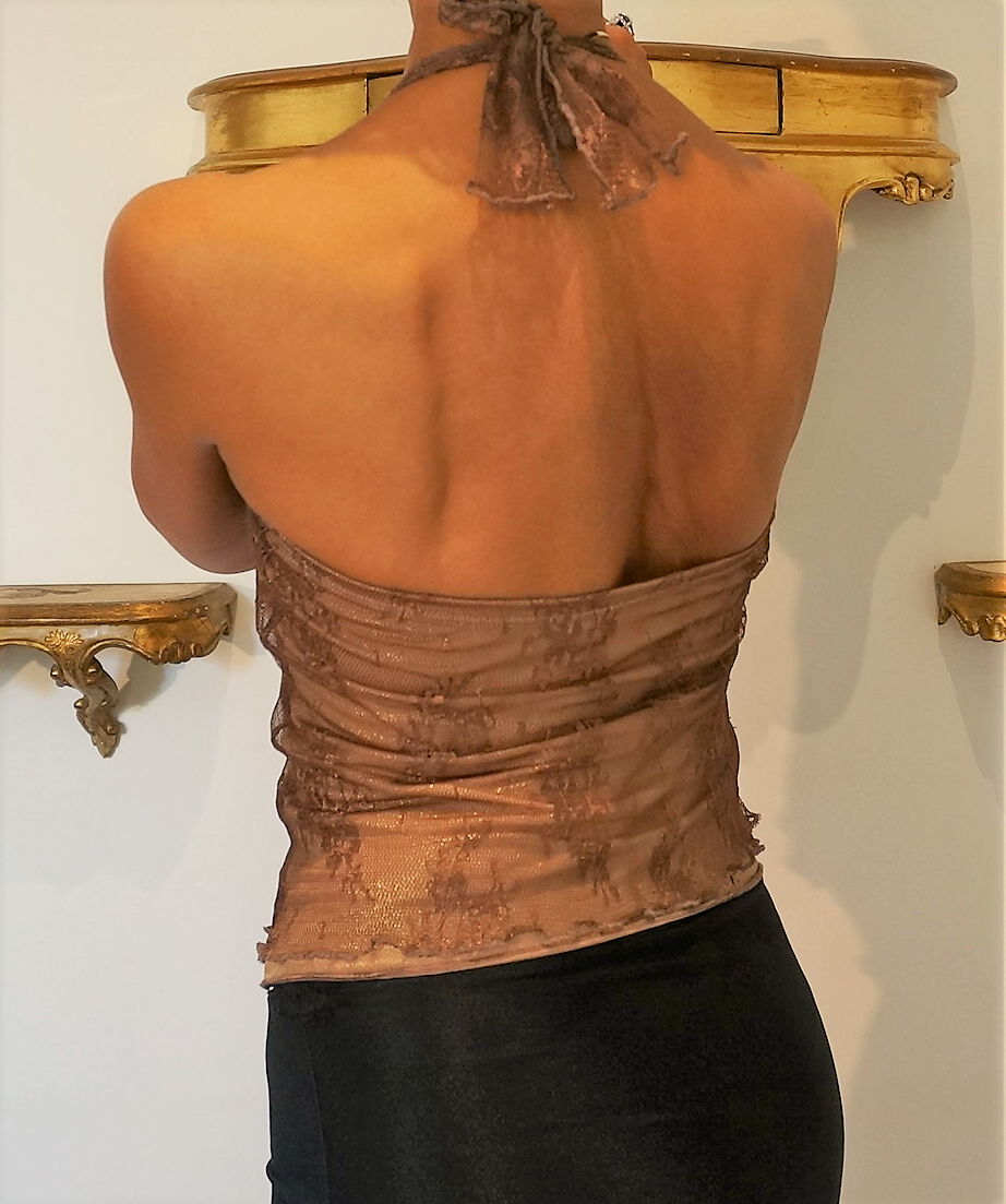 Collection Gantlé Top Atena Marone