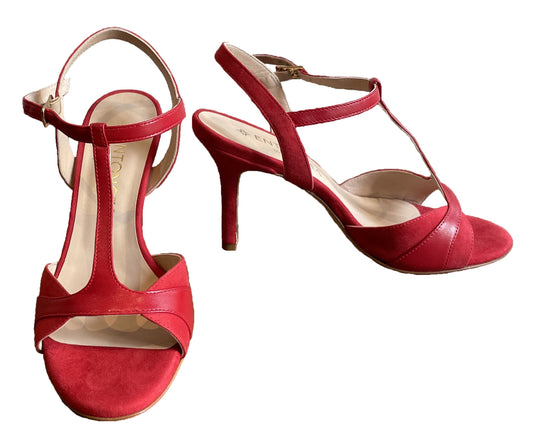 Locura Rouge Camoscio Diva Soft Rosso Talon 7