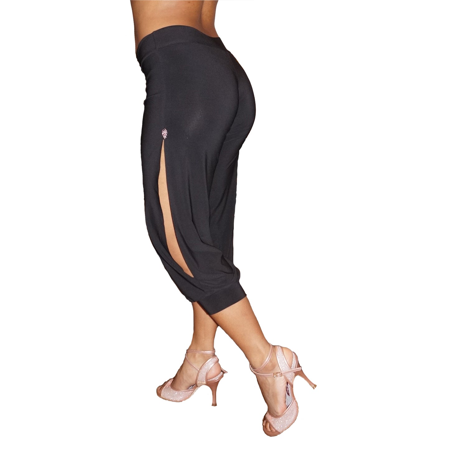 TI pantalon baboucha court perles violettes PAS DE COMMANDE POUR CE PRODUIT