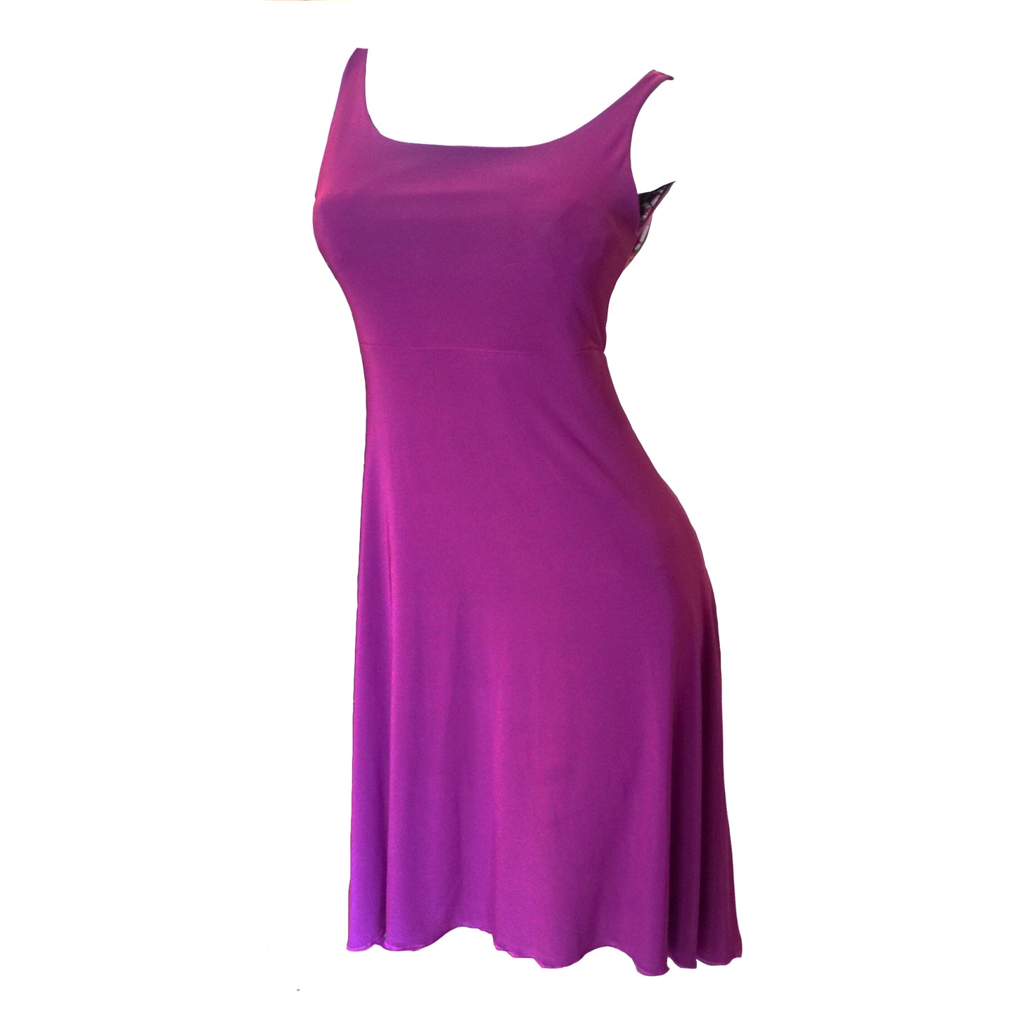 DNI 1 Robe Lie de vin et fleurie noir dégradé fuchsia PAS DE COMMANDE POUR CE PRODUIT
